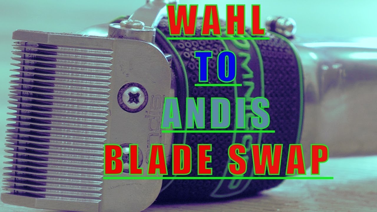 Wahl to Andis | Blade Mod Step by step