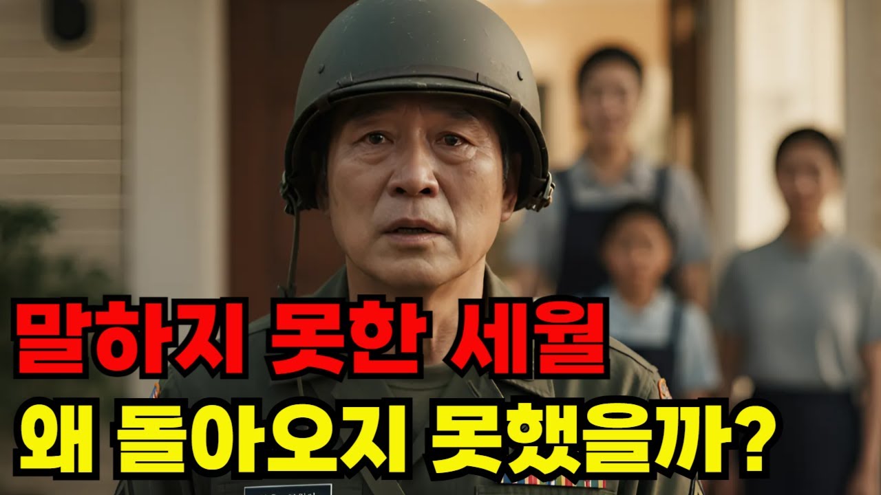 말하지 못한 세월,왜 돌아오지 못했을까? #감동사연 #슬픈사연