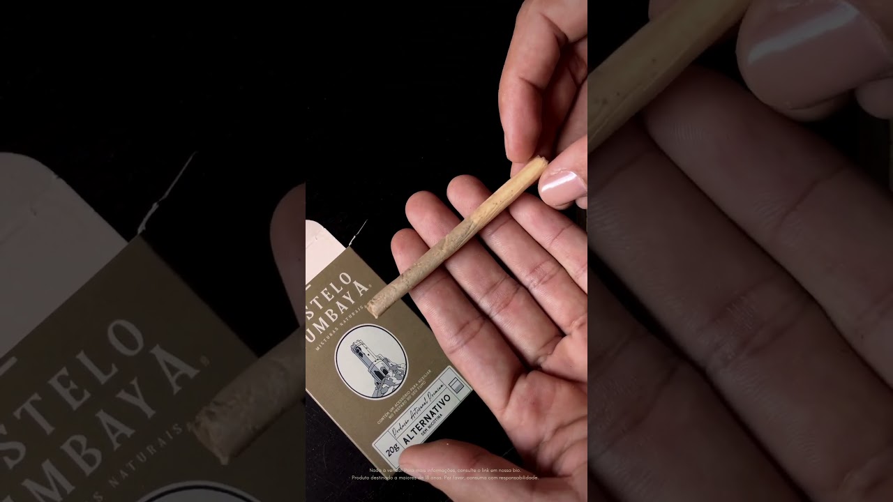 Conhe&ccedil;a nosso blend pr&eacute;-enrolado! 🌿  @CasteloKumbaya   -   #CasteloKumbaya #Kumbaya #HerblBlend