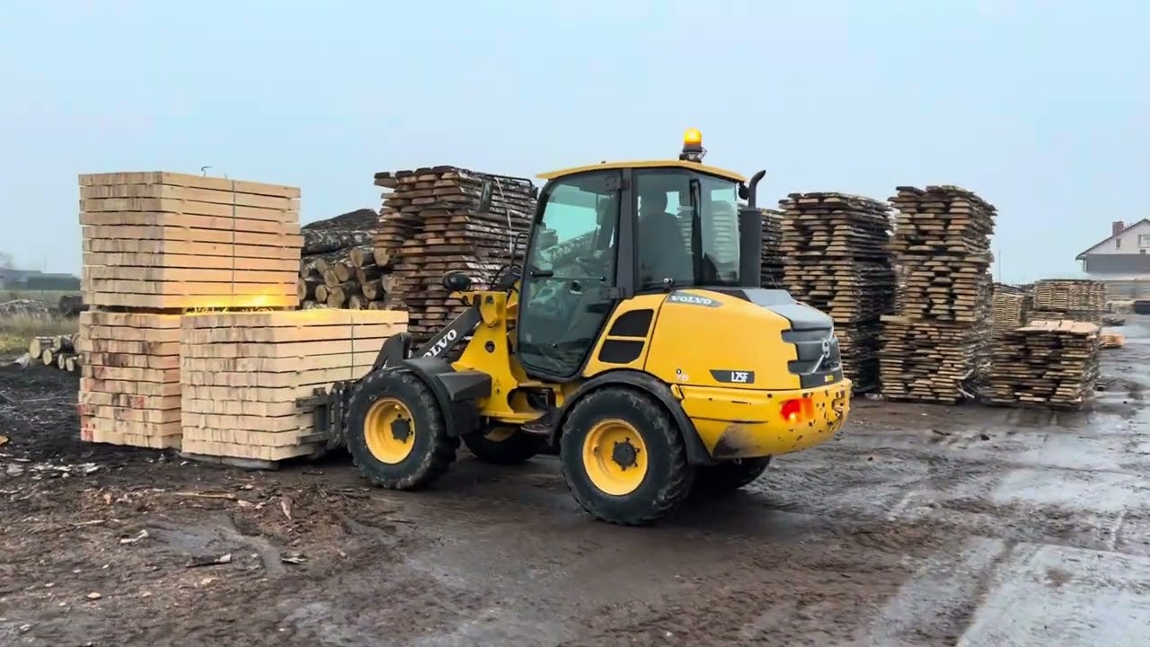Test Ładowarka Volvo L25F rok 2018, maszyny budowlane tel 885-585-279
