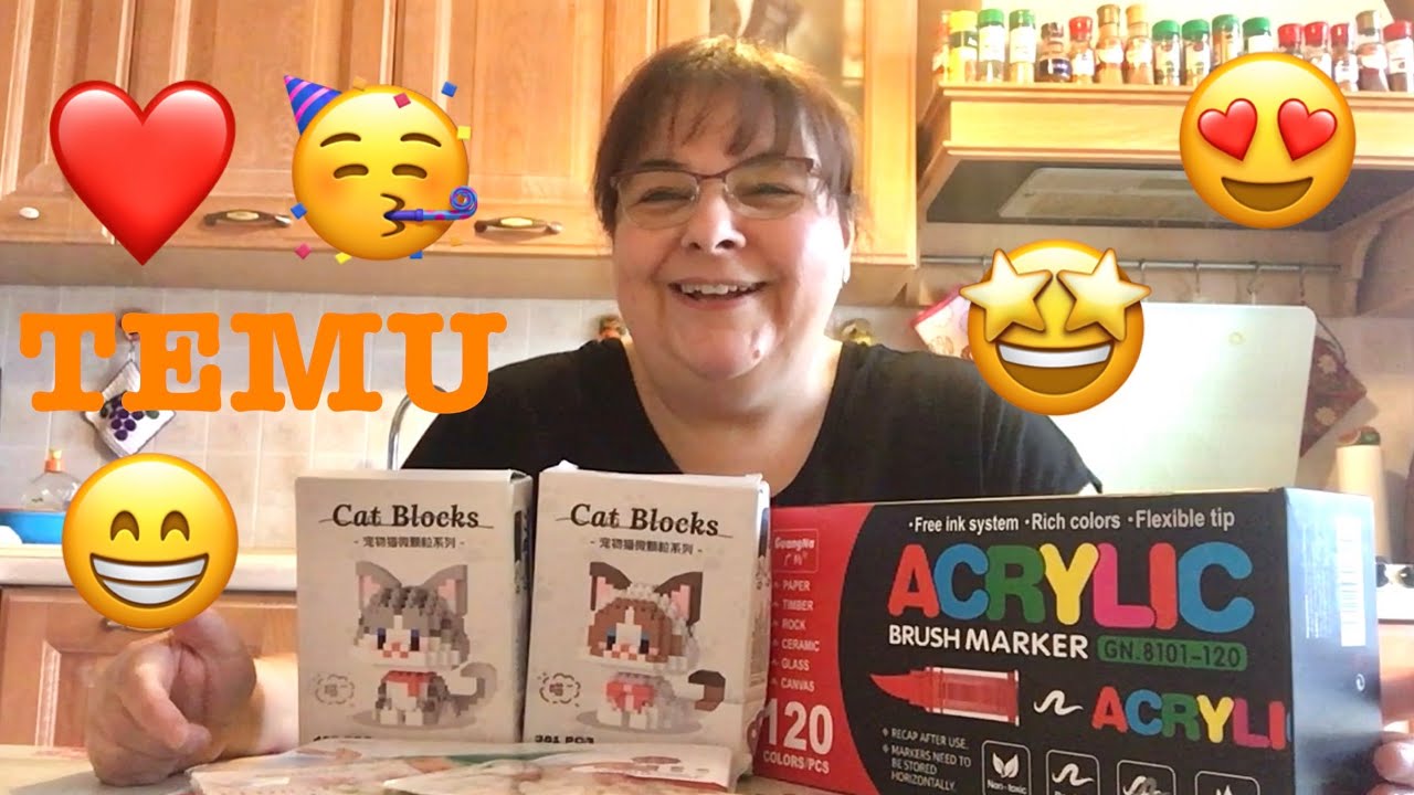 Acquisti creativi da TEMU !!! Evviva 😄😜😍🤩😁🥳