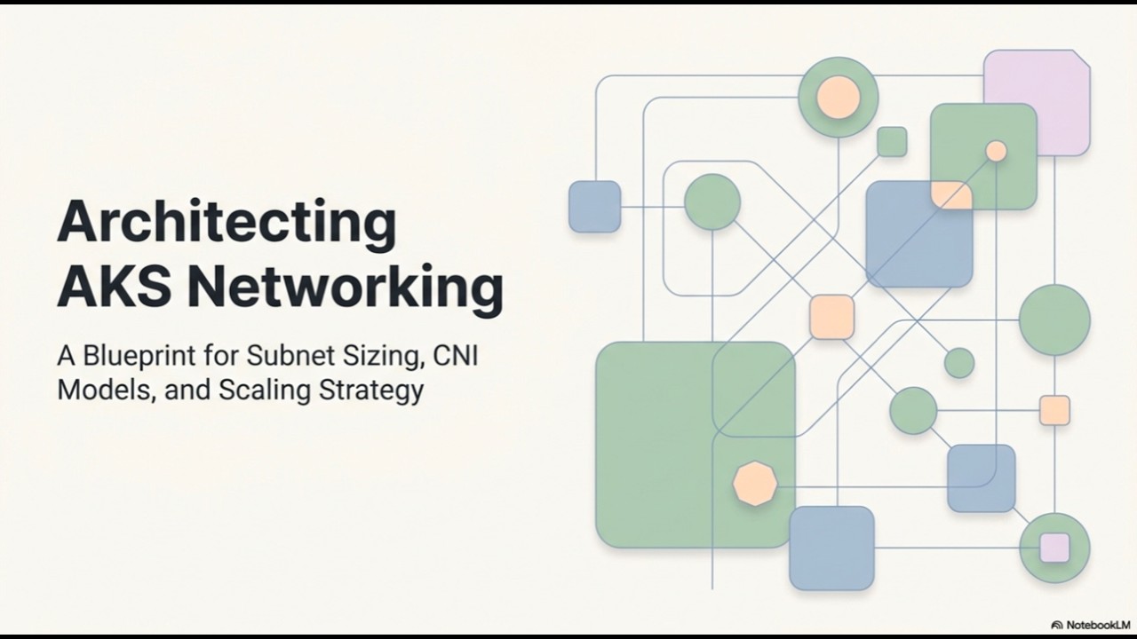 Architecting AKS Networking - Trade-offs