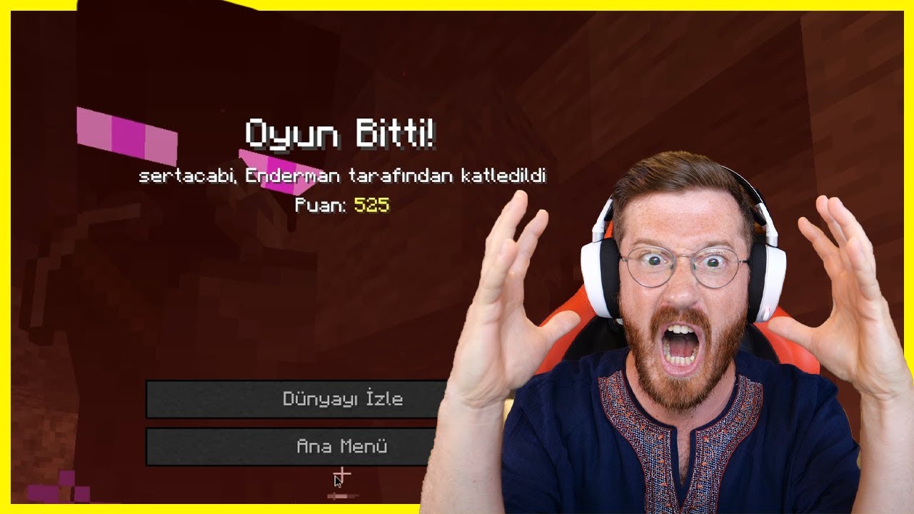 Hardcore’da En Çok Üzüldüğüm Video Bu Oldu! (Minecraft)