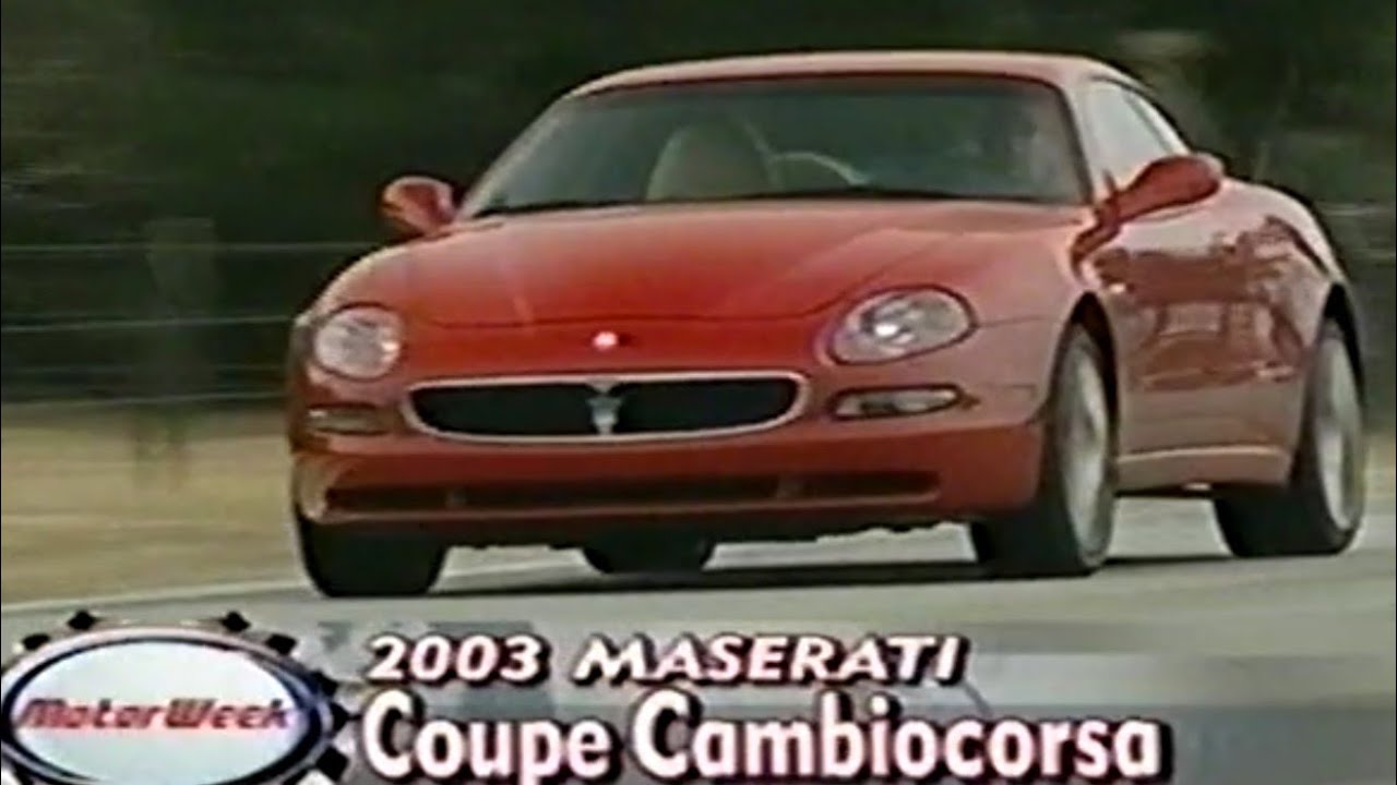 2003 Maserati Coupe Cambiocorsa - MotorWeek Retro