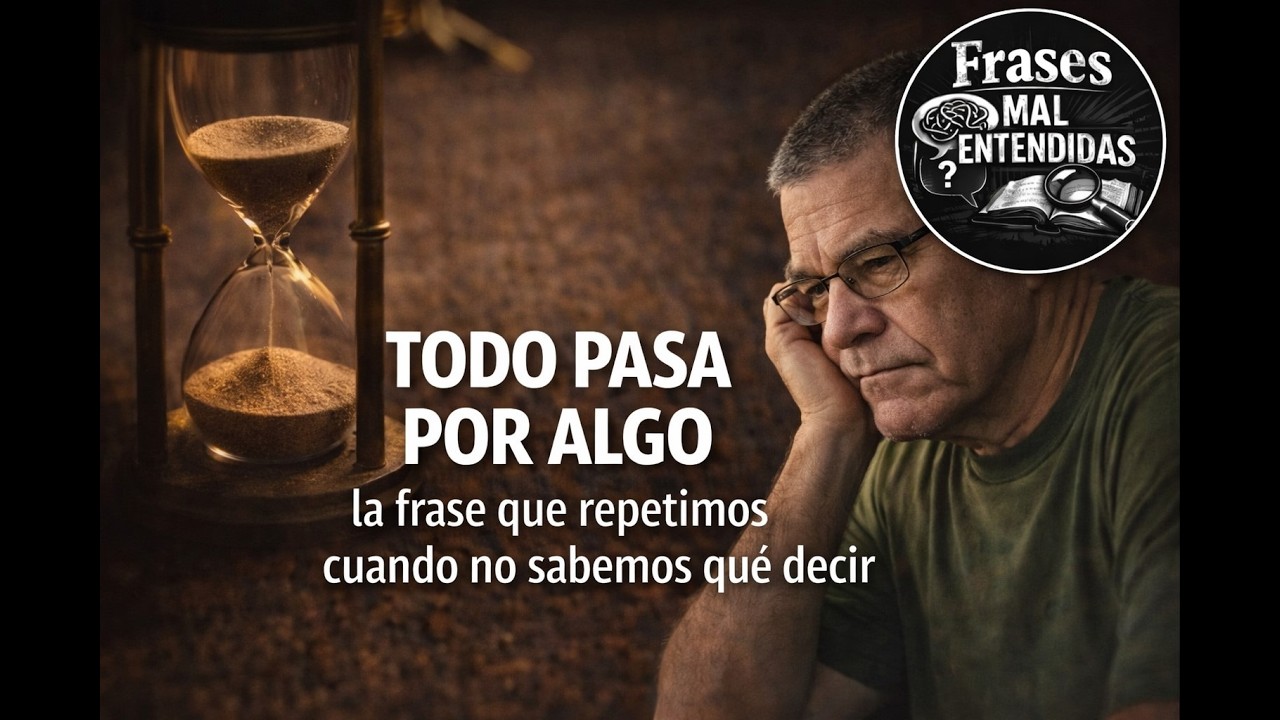 “Todo pasa por algo”: la frase que calma… y evita pensar