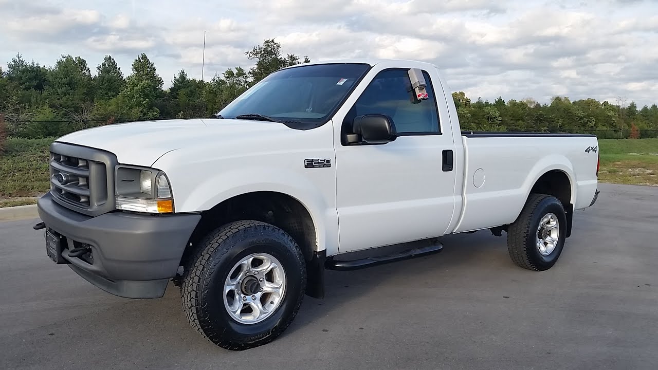 sold.2003 FORD F-250 SUPER DUTY REGULAR CAB 4X4 112K 5.8 V-8 5SPD FOR SALE 855-507-8520