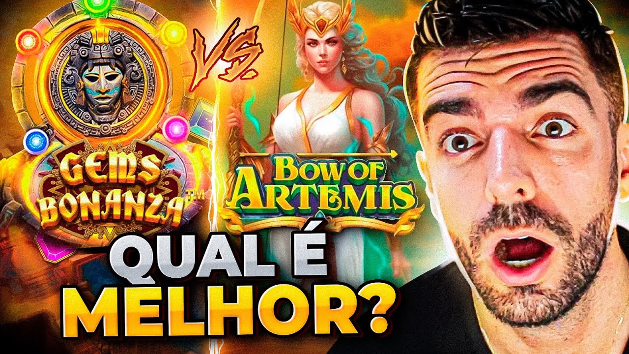QUAL É MELHOR? GEMS BONANZA VS. BOW OF ARTHEMIS. *melhor slot*