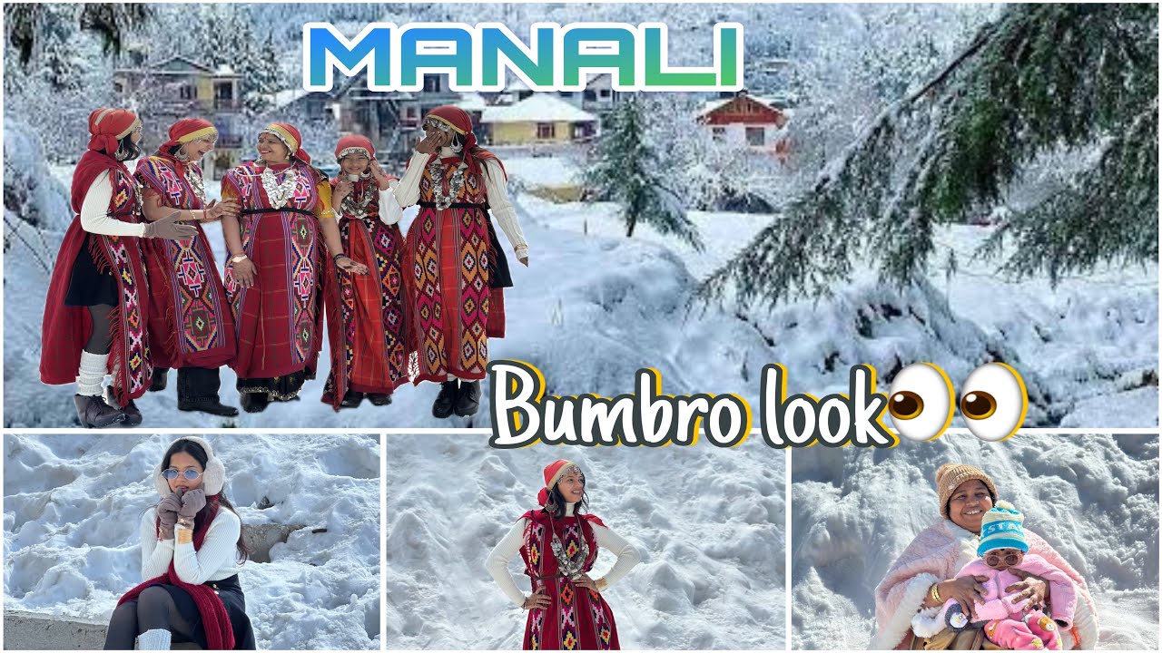 Finally Manali ला ￼पोचलो🏔️|| Bumbro लुक || Pranali vlog 