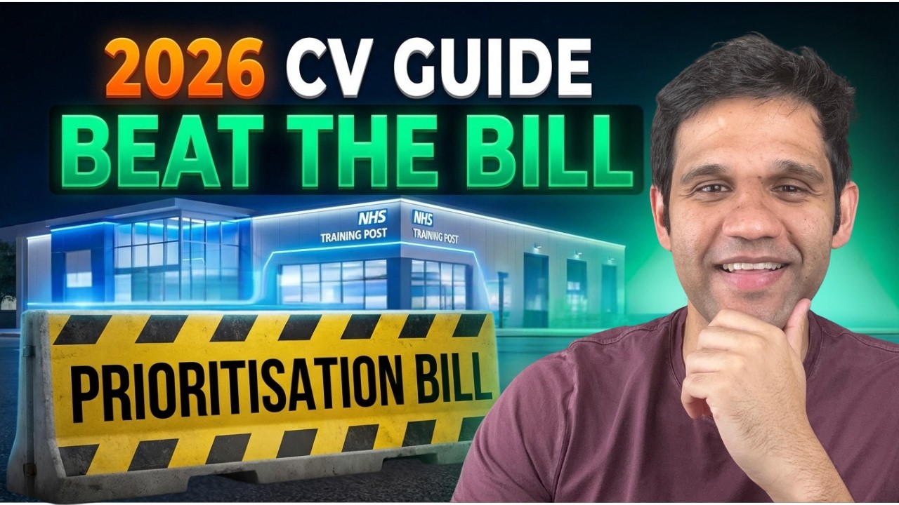 Beat the Prioritisation Bill - CV Secrets That Every IMG Should Know