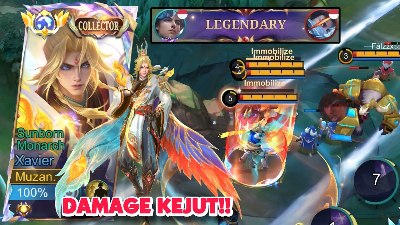 TERLALU GILAK!! Bahkan Granger Tidak Akan Kuat Menahan XAVIER DGN BUILD TERSAKIT Ini ! MLBB