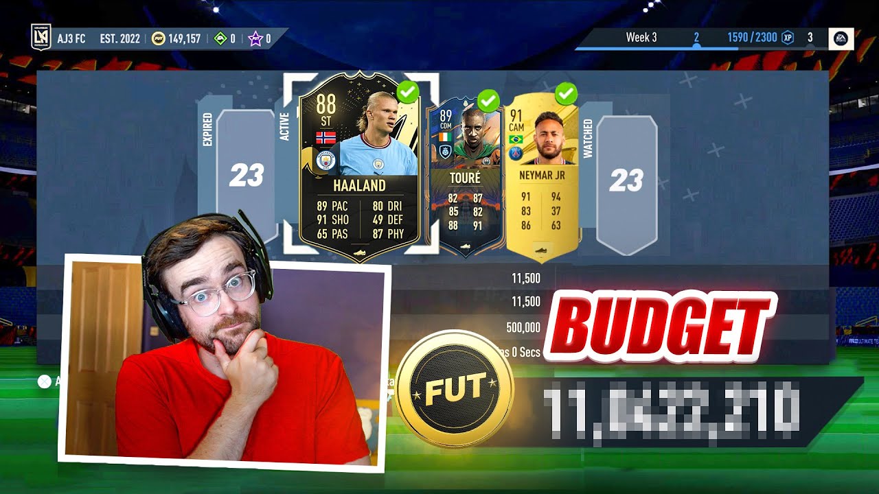 BUYING MY FIRST FIFA 23 TEAM