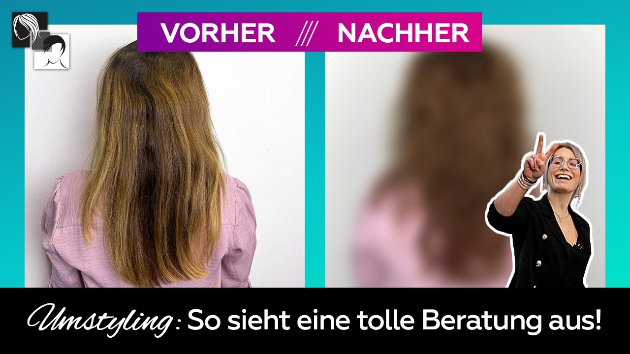 So sieht eine tolle Beratung beim Friseur aus