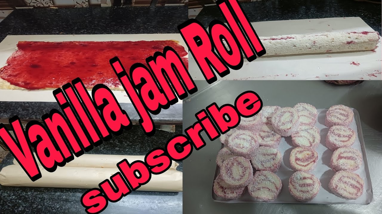 Jam Rolls| Swiss Rolls| Jelly Rolls| How to make Jam Rolls with complete recipe details|