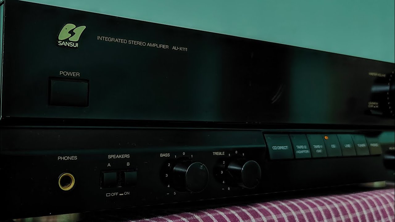 Sansui AU-X111 Stereo Integrated Amplifier