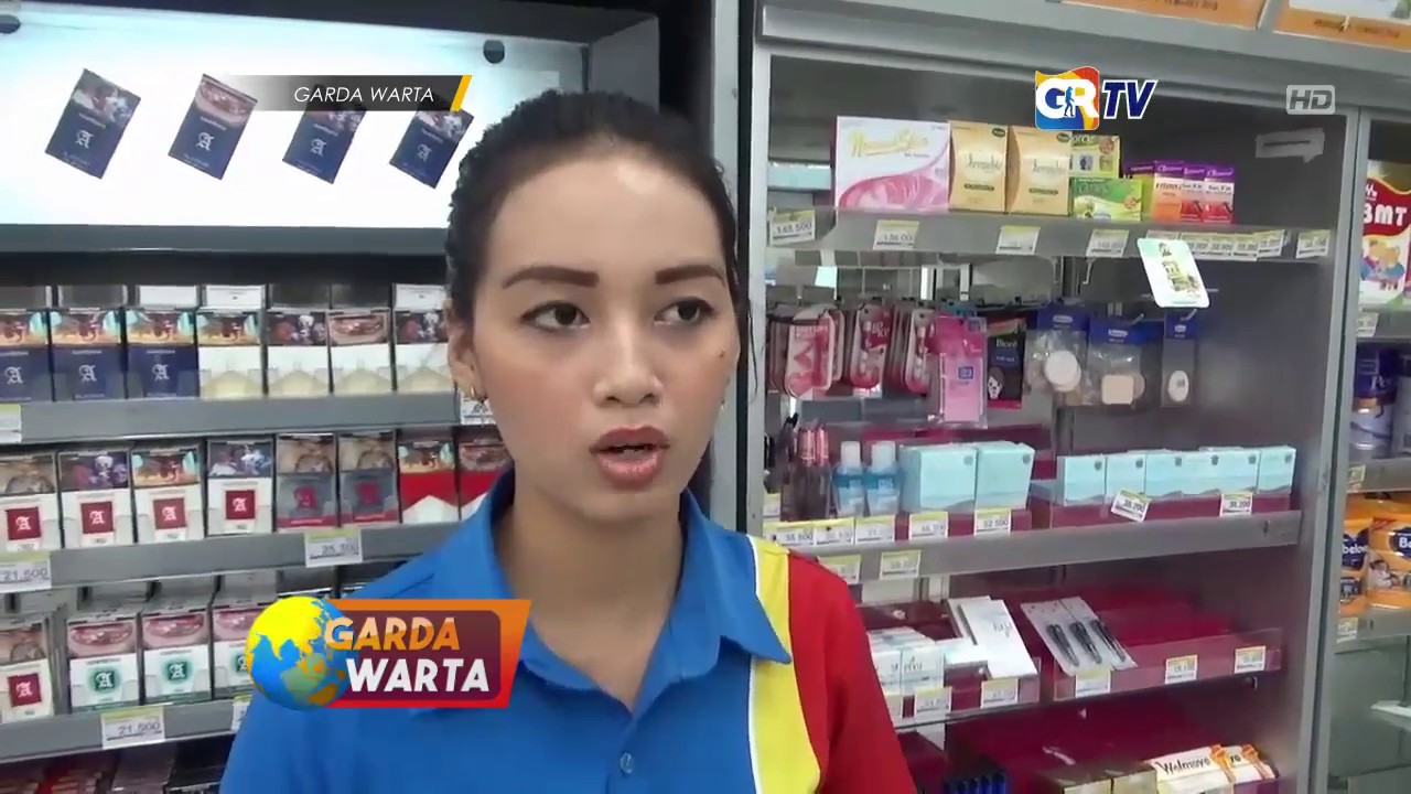 NGAWI - Terpergok Mencuri Di Minimarket, Seorang Wanita Serang Karyawati