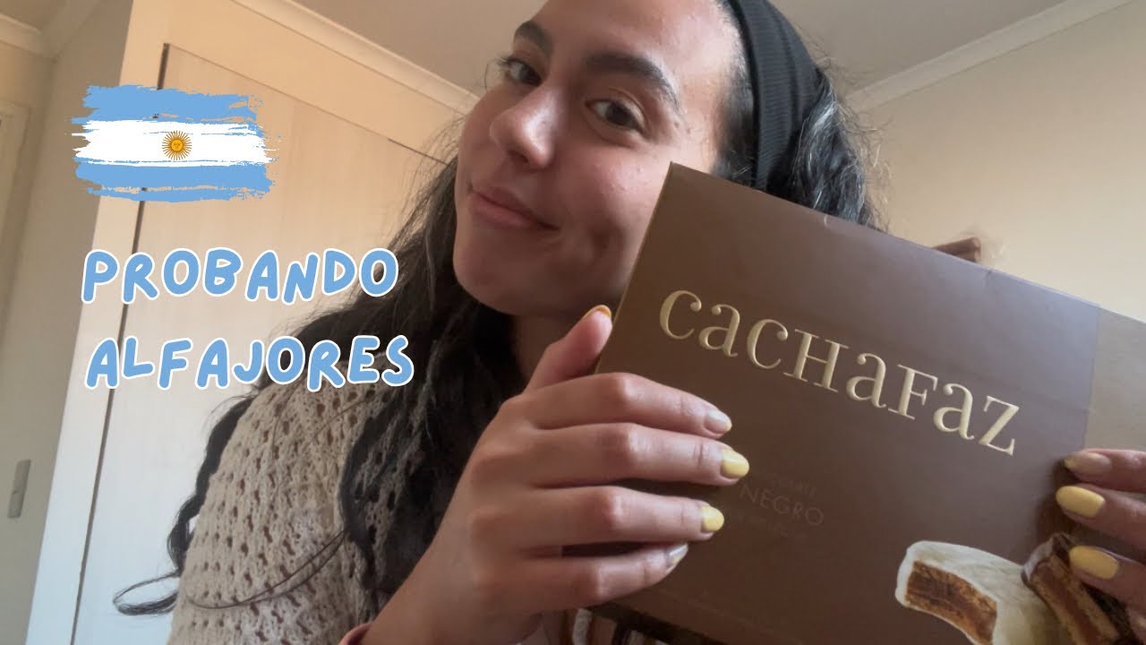 Probando alfajores en ASMR ✨🇦🇷 - Psico Kami