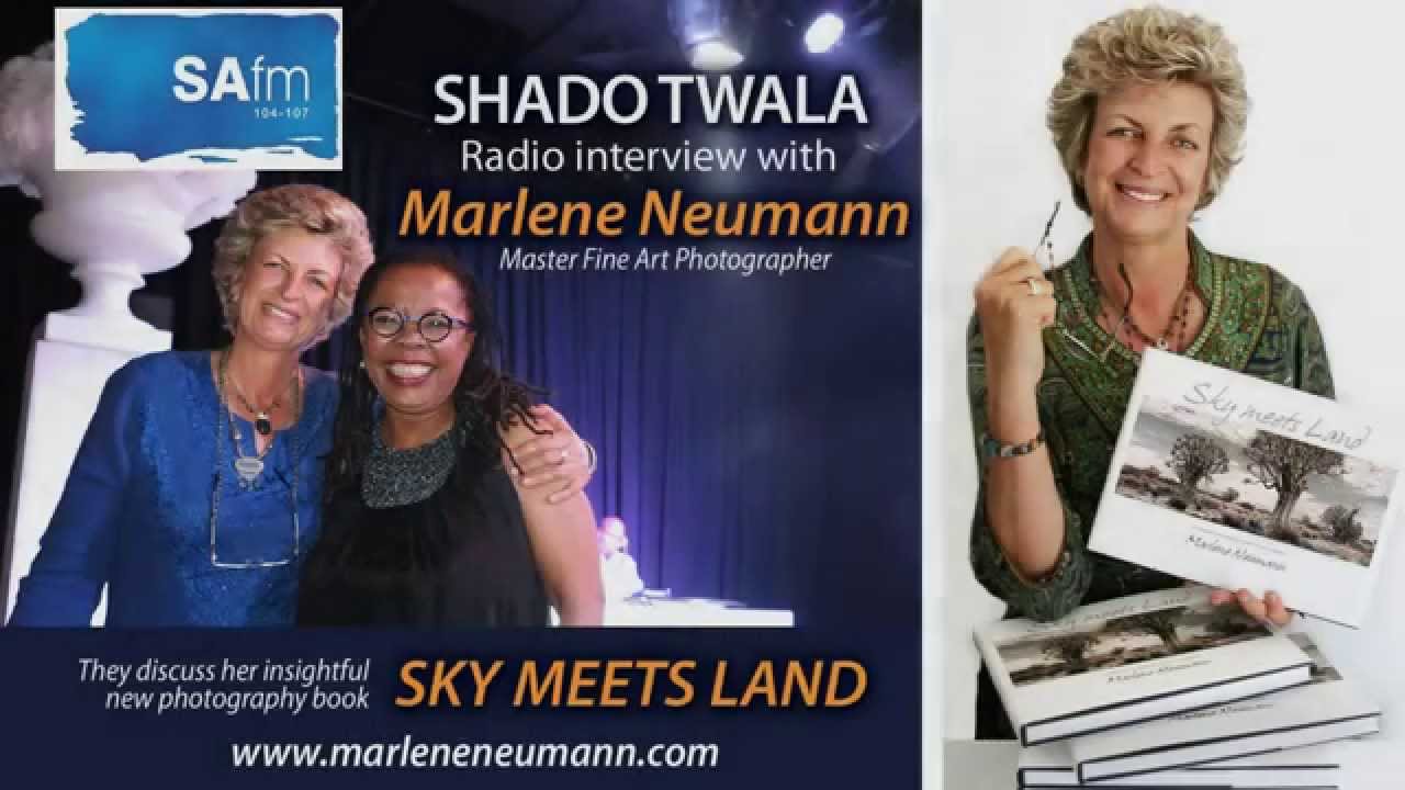 Shado Twala interviews Marlene Neumann on SAFM - New photography book