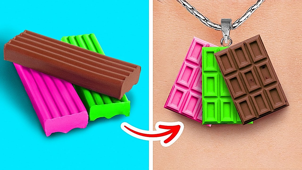 IDEAS BONITAS DE ARCILLA POLIMÉRICA QUE TE ASOMBRARÁN || Miniaturas realistas y joyas caseras