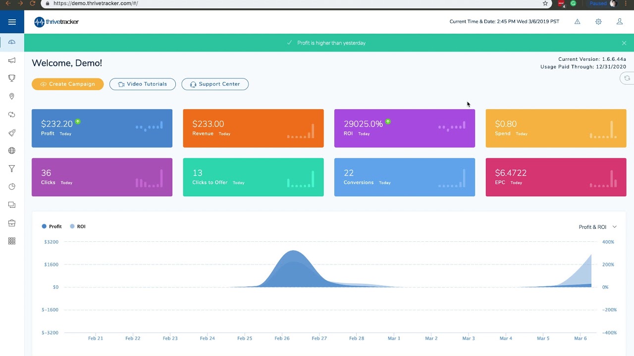 Reviewing the New ThriveTracker Dashboard and Providing Navigational Tips and Tricks