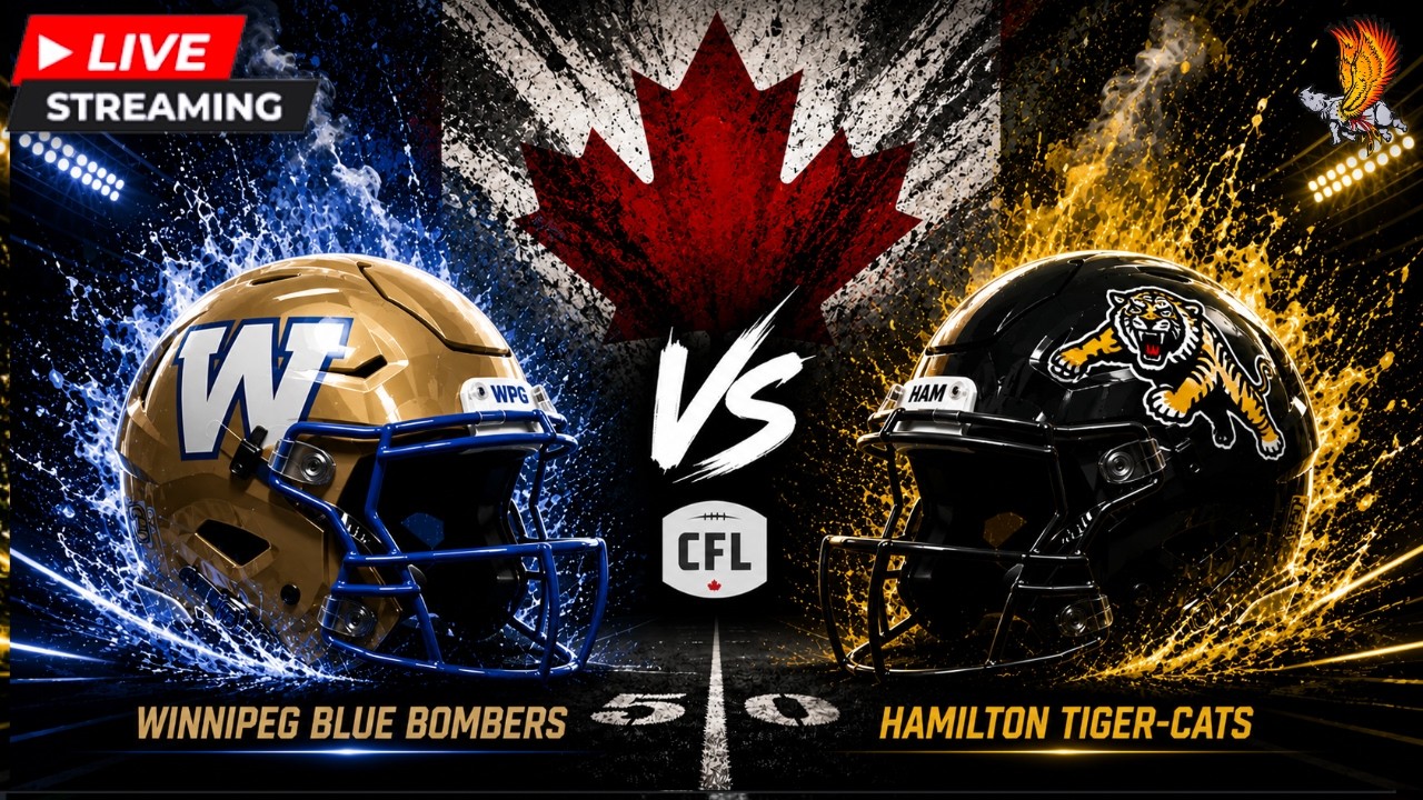 Winnipeg Blue Bombers vs Hamilton Tigercats: CFL Live Week 5 Play by Play and Watch Party