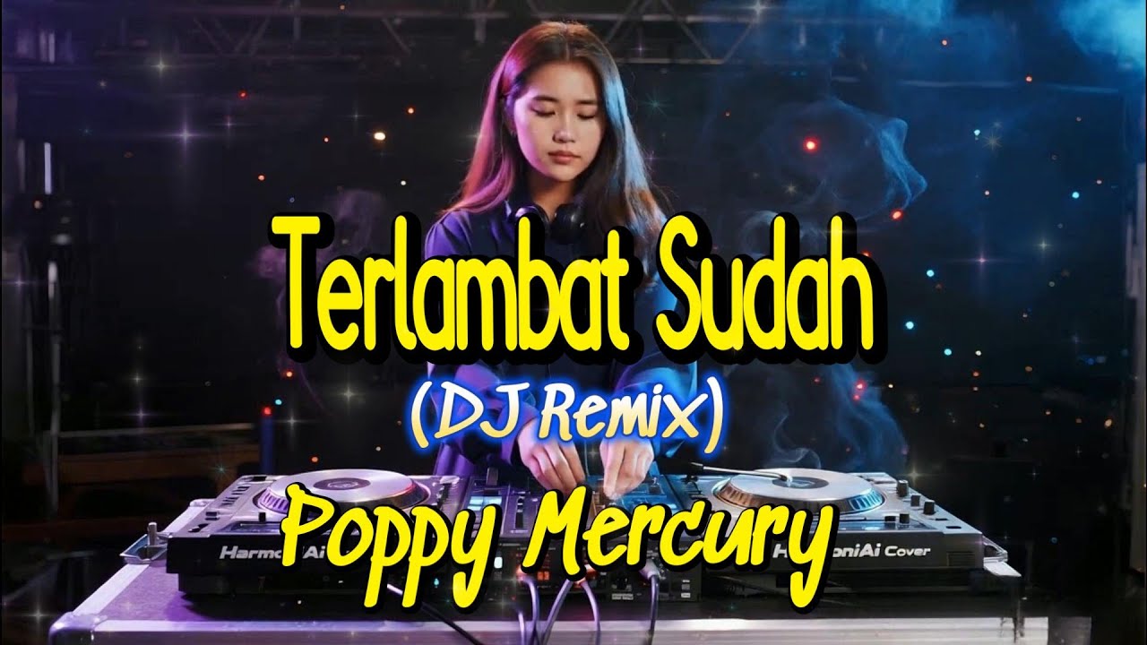 Terlambat Sudah (DJ Remix) – Poppy Mercury | AI Cover by HarmoniAI Covers