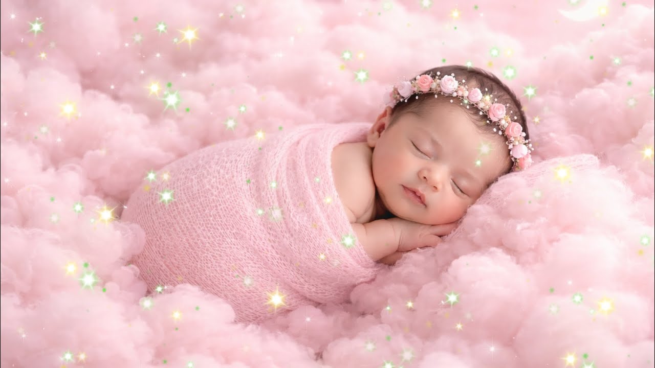 Lullaby Music for Baby Sleep 🌙 Calm & Relaxing Bedtime Sounds + Water Sounds PART.14