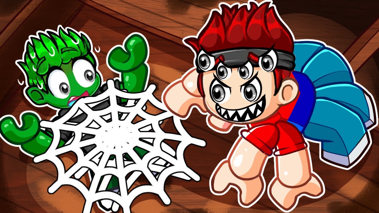 MAX RANDOM è UN RAGNO CATTIVO su ROBLOX!