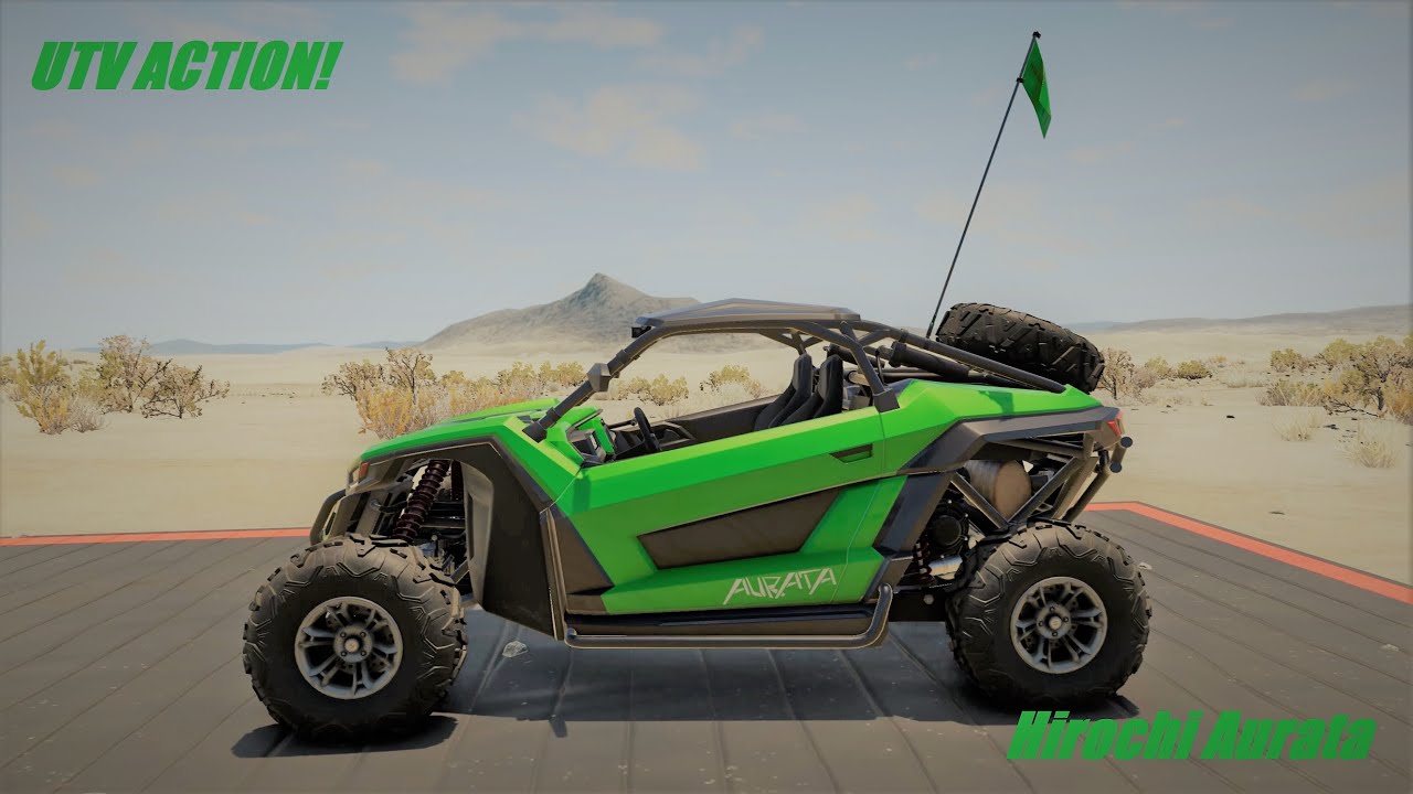 BeamNG.drive (Update 0.30) Freeroam: Johnson Valley - 2016 Hirochi Aurata Sport