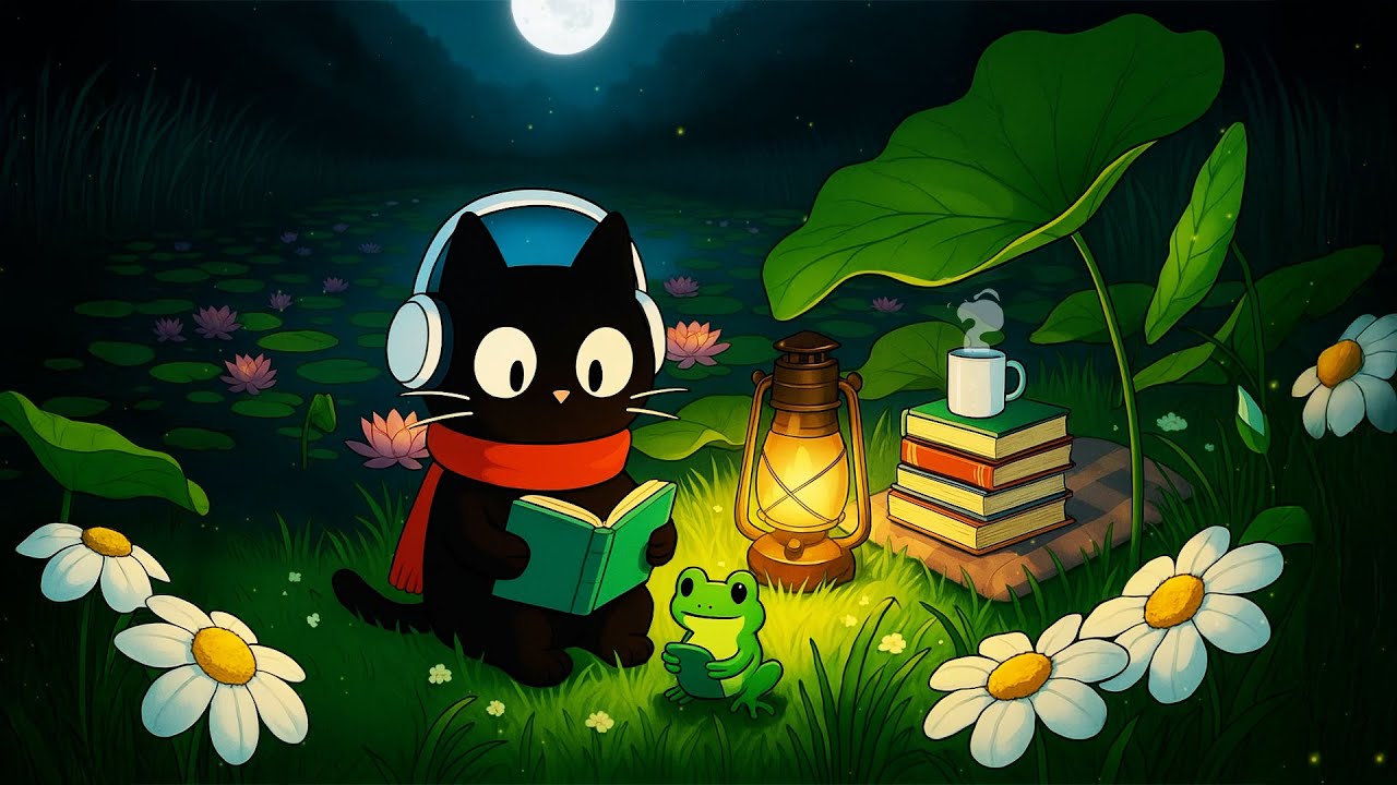 Peaceful July Vibes 🌼 Lofi Beats for Focus & Calm Study