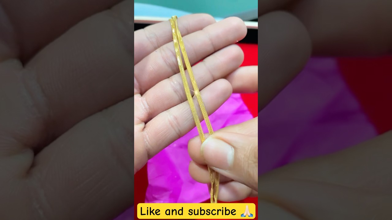 Most Demanding chain #gold #chain #goldchain #shorts #sakshijewellers #youtubeshorts #viralvideo