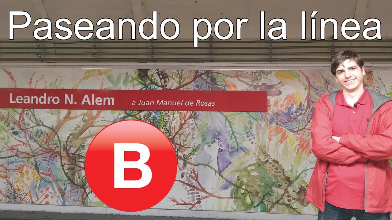 ¡La línea MAS USADA! (No sorprende) | Recorriendo la línea B | Mati en la Ciudad
