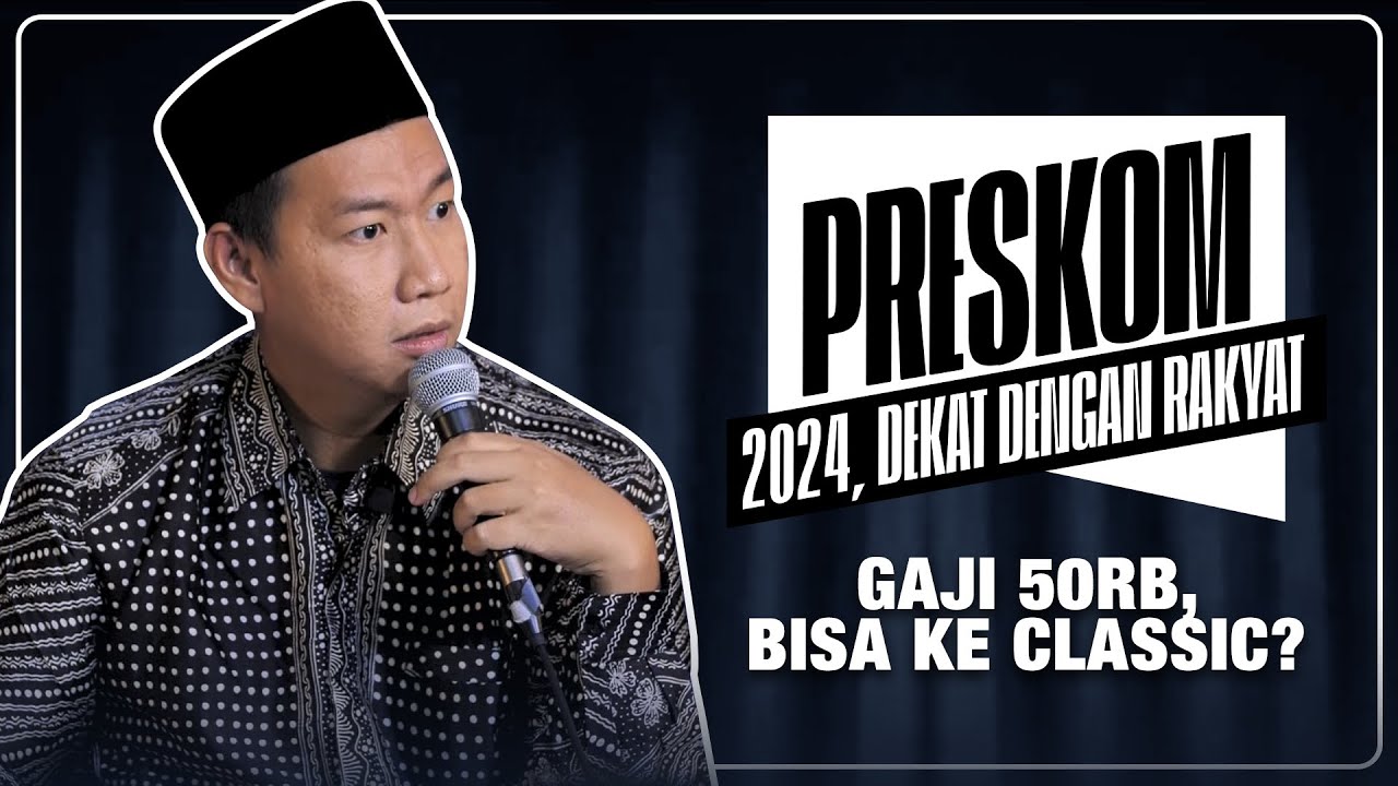 MENGKHAWATIRKAN!!! GAJI GURU HONORER SEGINI! - PRESKOM (Prescon-nya Komika)