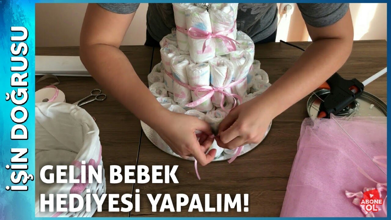 Bebek Bezinden Pasta Nasıl Yapılır?