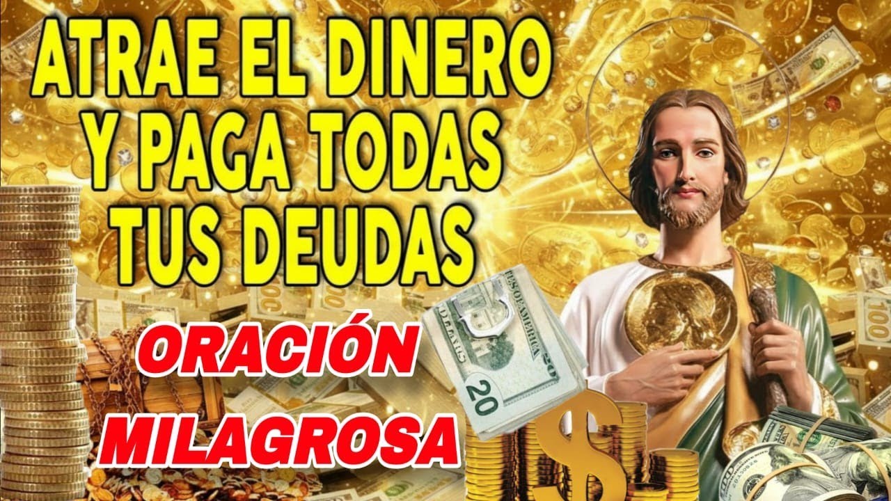 ORACIÓN SECRETA INFALIBLE DE SAN JUDAS TADEO PARA GANAR DINEROY ABUNDANCIA 100% EFETIVA - MUY RICO💰💸