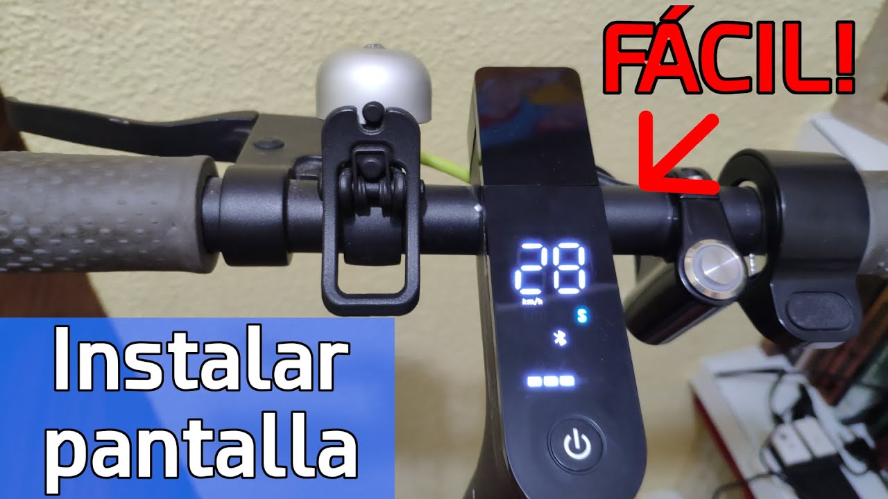 Instalación pantalla PRO al Patinete Xiaomi M365 [MUY FACIL!] - Actualizado
