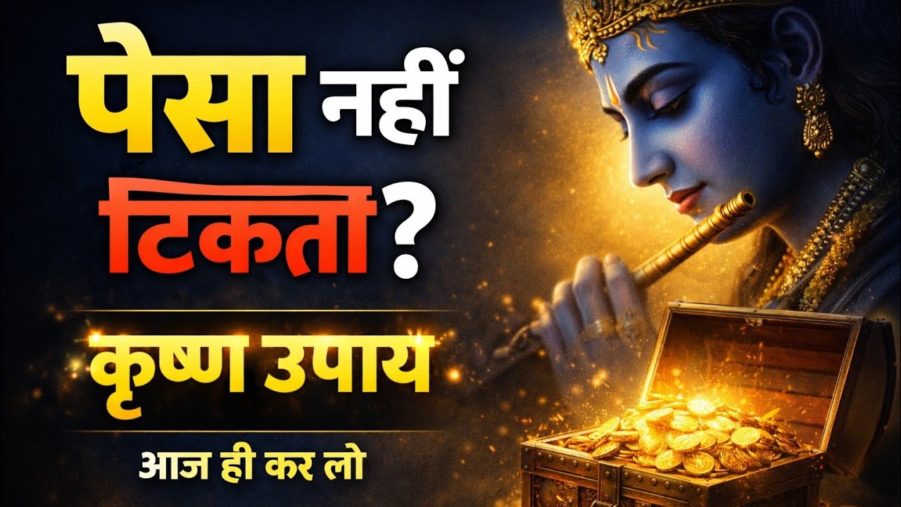 पैसा नहीं टिकता? श्रीकृष्ण का यह उपाय सुन लो, तिजोरी कभी खाली नहीं रहेगी!