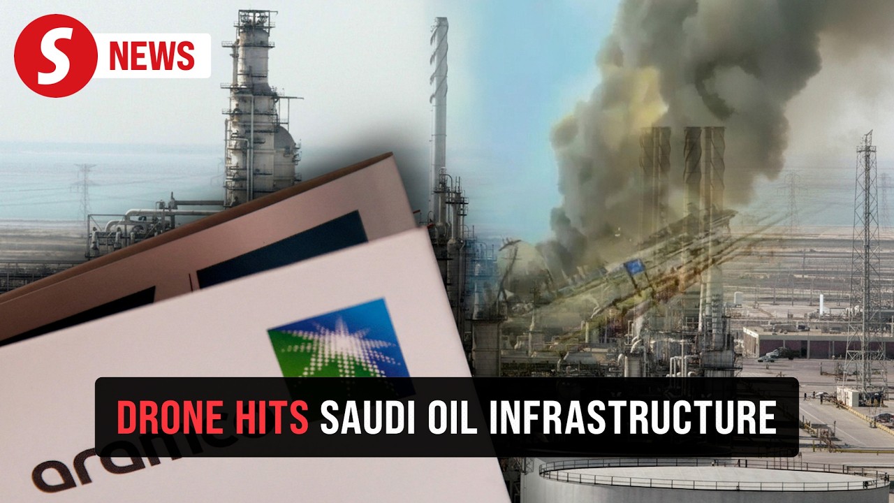 Saudi Aramco's Ras Tanura refinery struck by drone, fire reportedly under control
