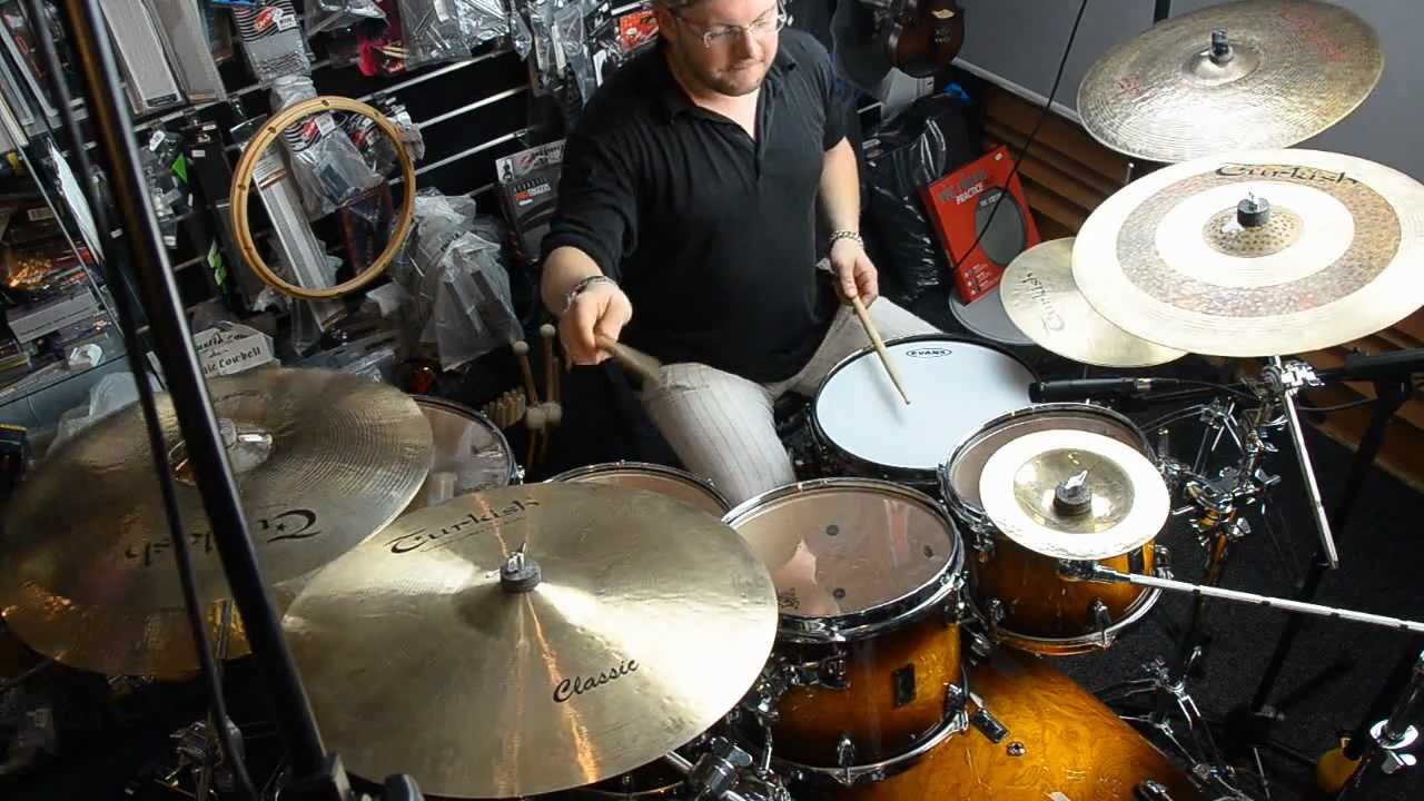 DrumStore test + Mapex Black Panther drums  + Turkish Cymbals 2 + Drummer Grzegorz Sycz