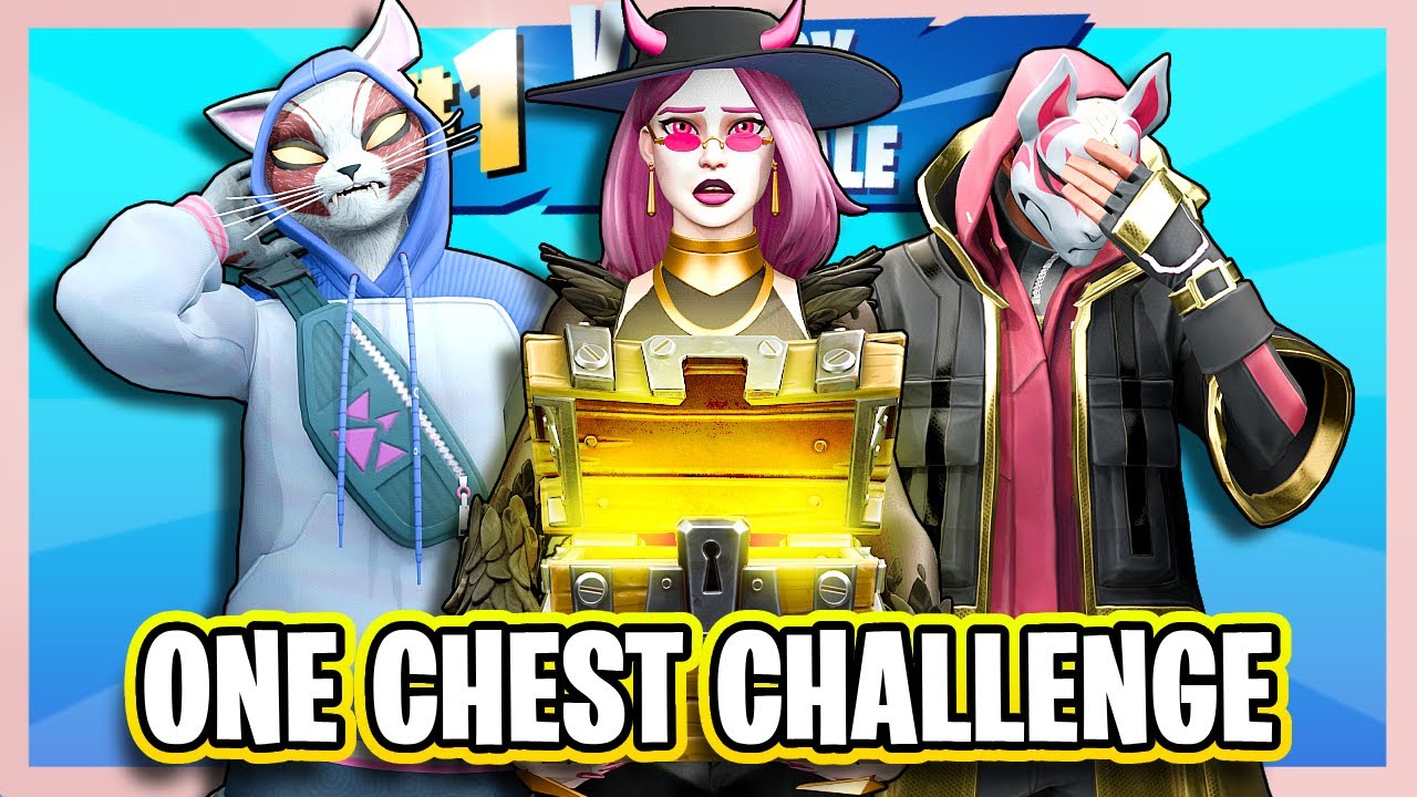The ONE CHEST Challenge in Fortnite is CRAZY