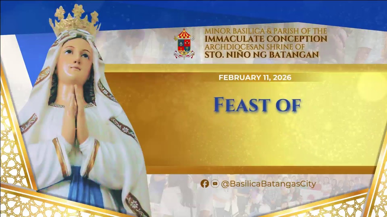 LIVE: Healing Mass at Minor Basilica of the Immaculate Conception