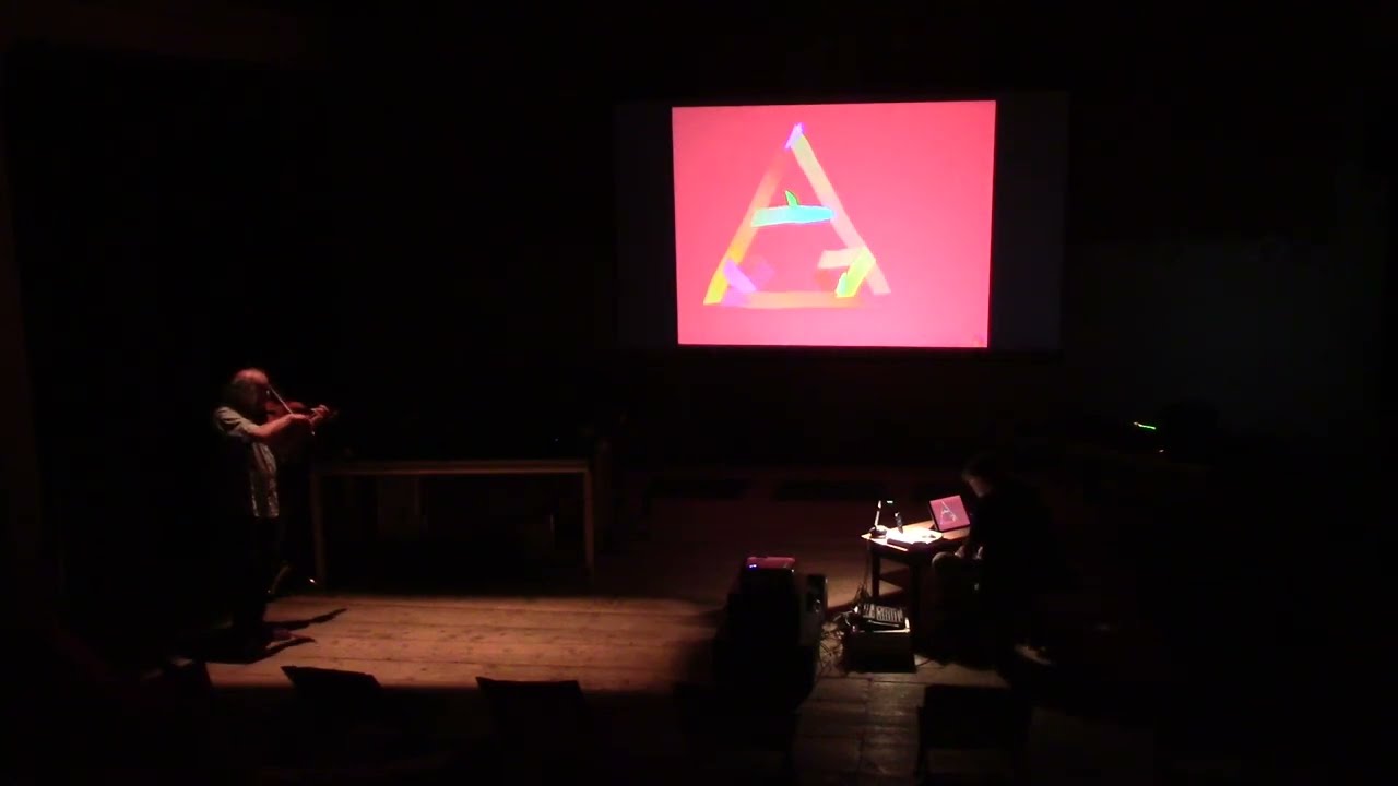 Marathon acousmatique et &eacute;lectroacoustique Duo 2021   Triangle de Sierpinski   Bernard Junod Violon