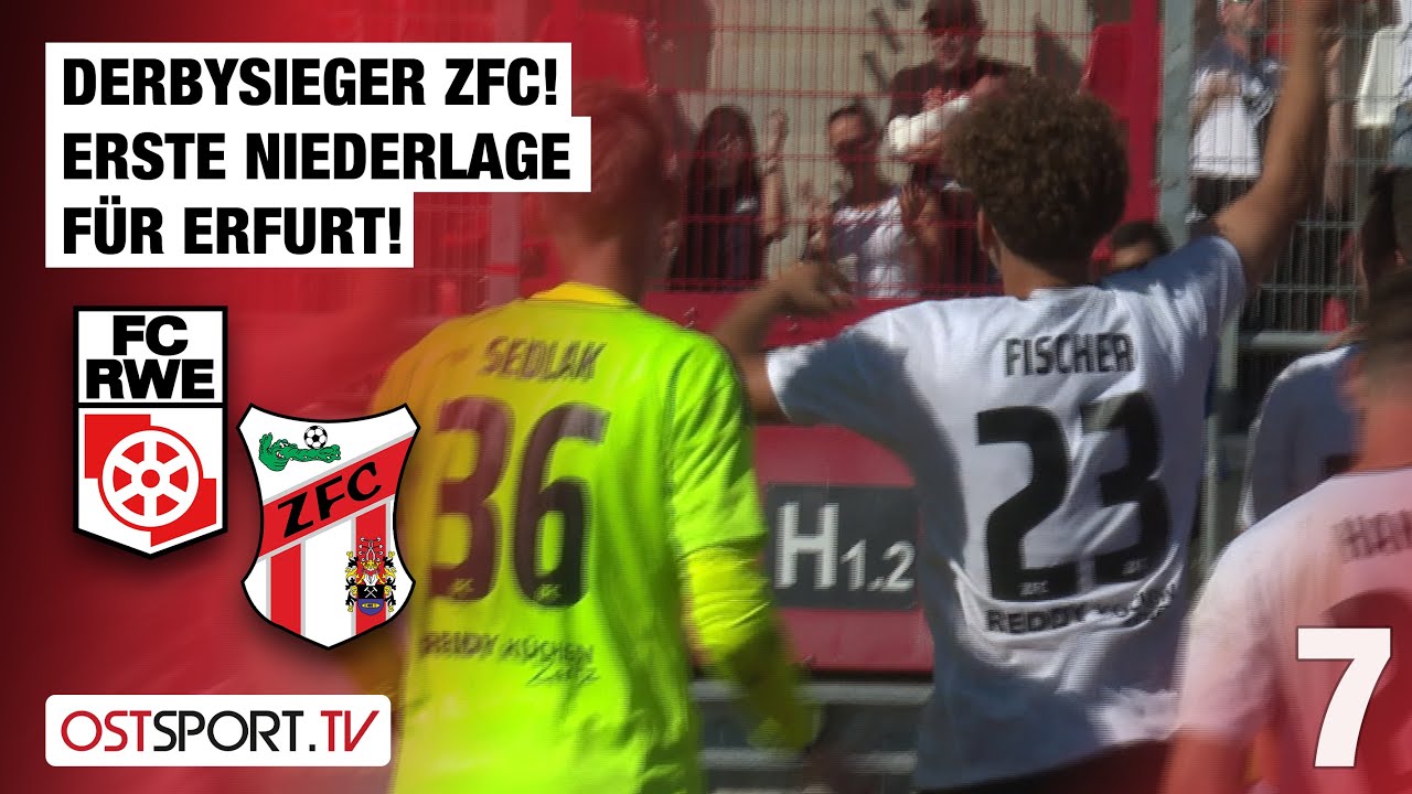 DERBYSIEGER, DERBYSIEGER! ZFC feiert: Erfurt - Meuselwitz | Regionalliga Nordost