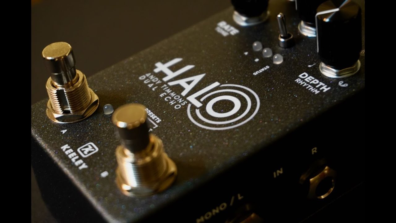 Keeley Pedals Halo Delay Andy Timmons Signature