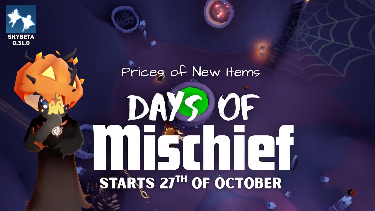 Mischief Shenaningans starts coming Monday | Days of Mischief | Sky children of the light