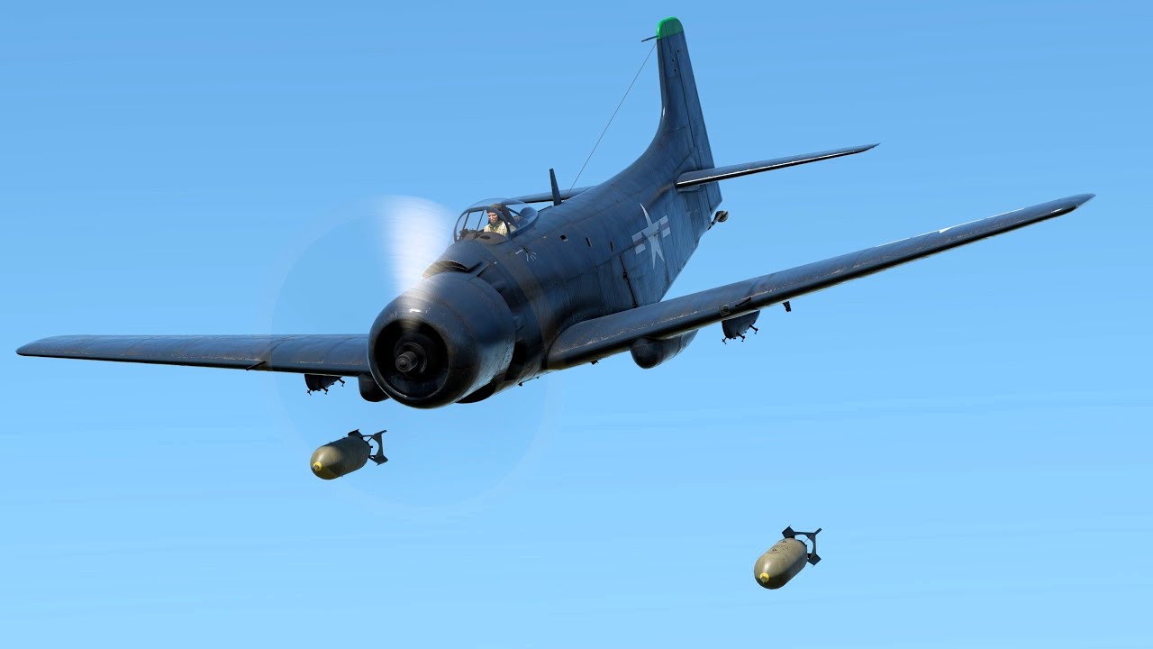 Dive Bombing is Art | Douglas AD-2 Skyraider