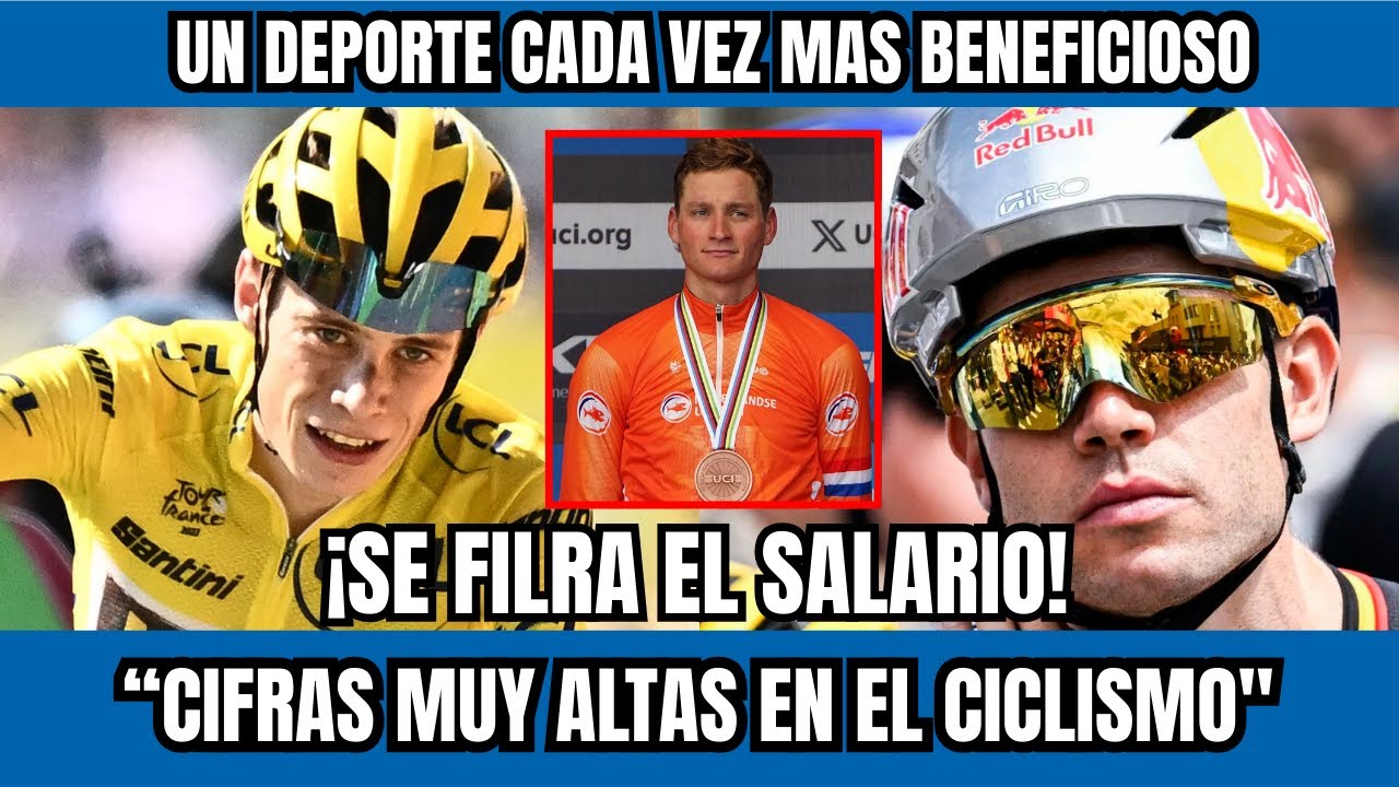 🚨FILTRADO EL DINERO que Ganan los Ciclistas Profesionales