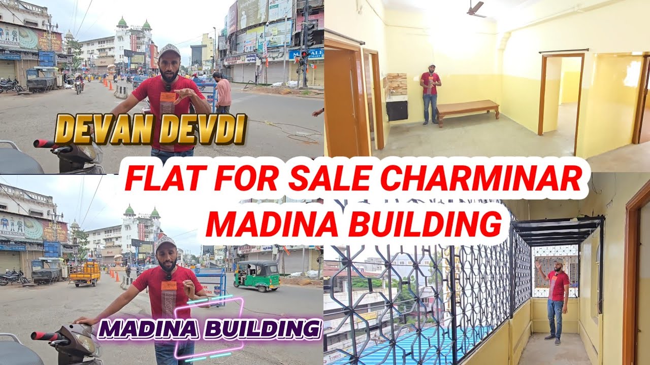 FLAT FOR SALE CHARMINAR  || FLAT FOR SALE MADINA BUILDING HYDERABAD FLATS