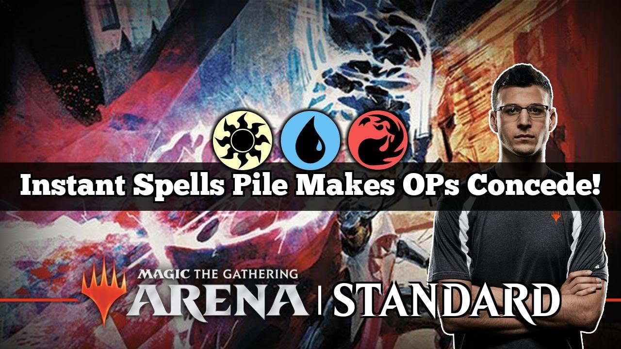 Instant Spells Pile Makes OPs Concede! | Jeskai Black | Standard Bo3