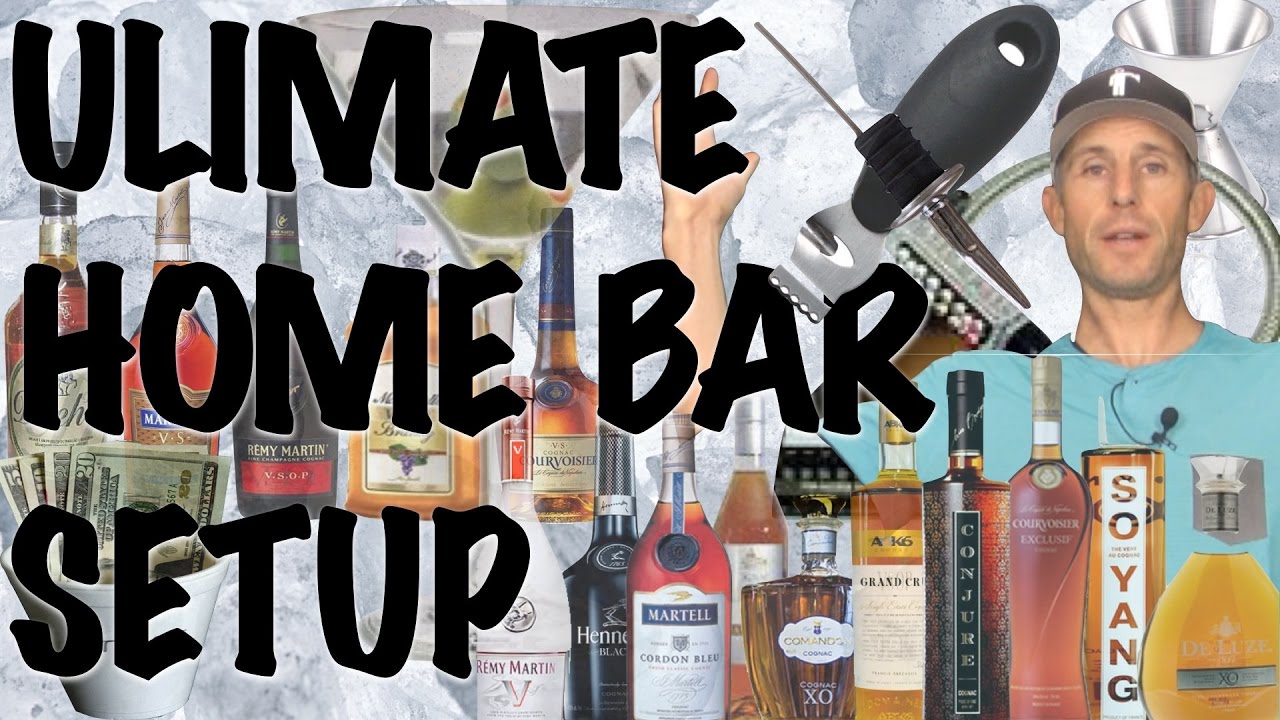 How to Set up the Ultimate Home Bar - Bartending Pro