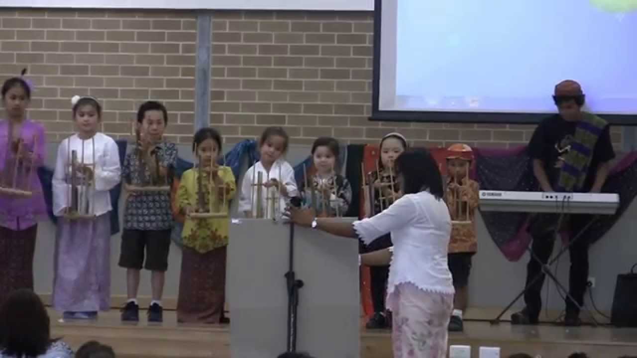 Angklung Performance by the Indonesian Community at Metella Road Public School, Sydney, Australia